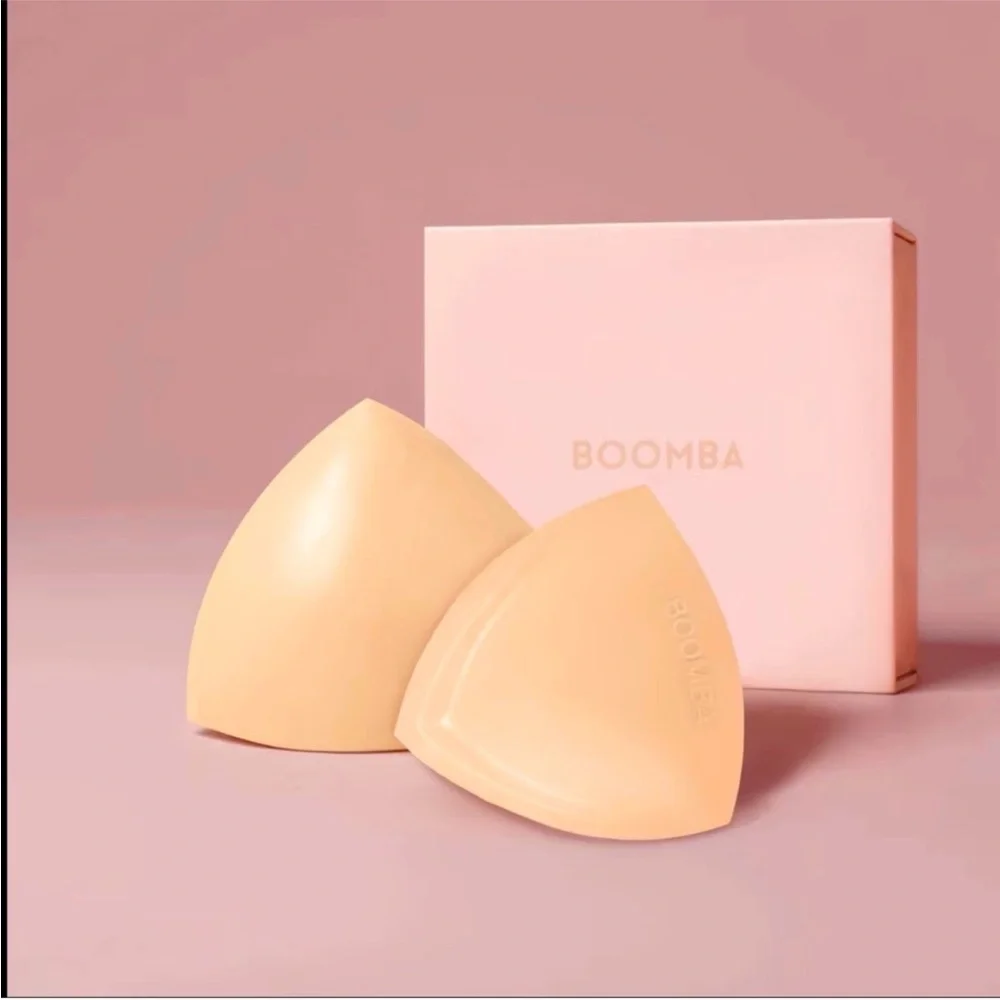 BOOMBA invisible lift bra inserts sand color sz large - Picture 12 of 12